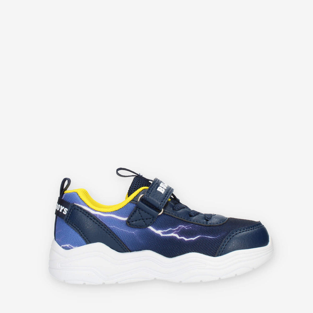 Bull Boys Triceratopo Sneakers blu da bimbo con luci