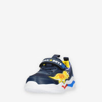 Bull Boys Triceratopo Sneakers blu da bimbo con luci