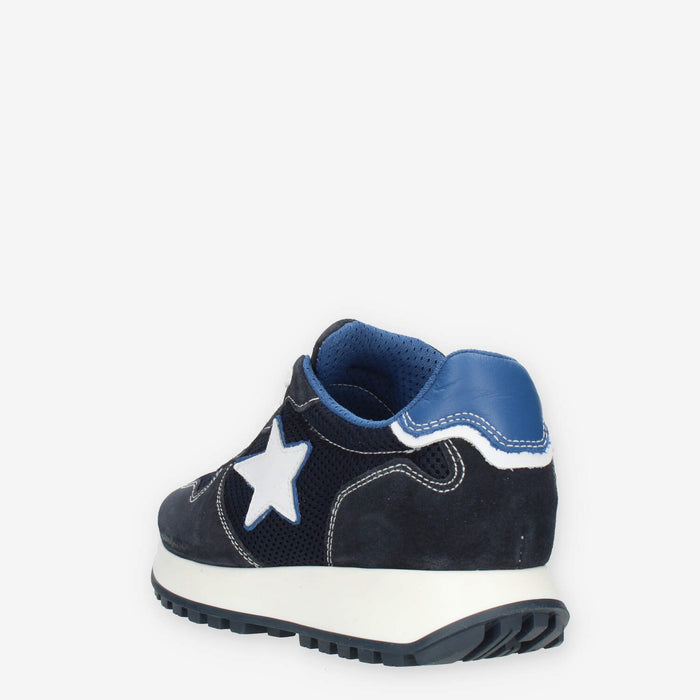 Nero Giardini Sneakers da bimbo blu con stella