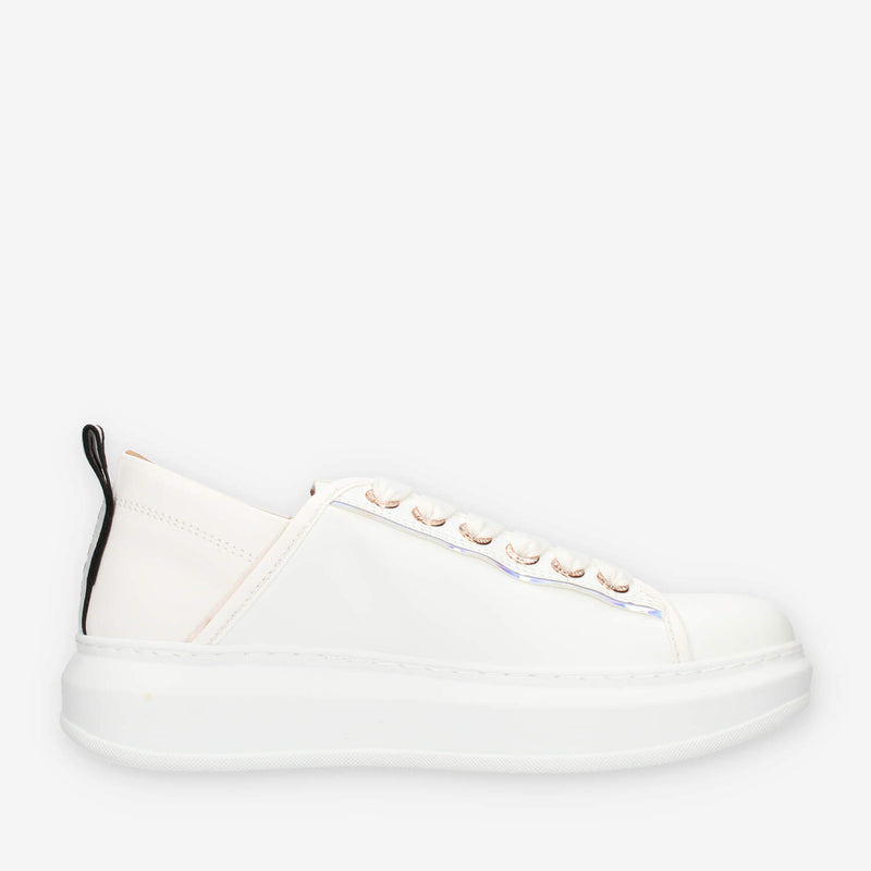 Alexander Smith Wembley Sneakers bianche e iridescenti da donna