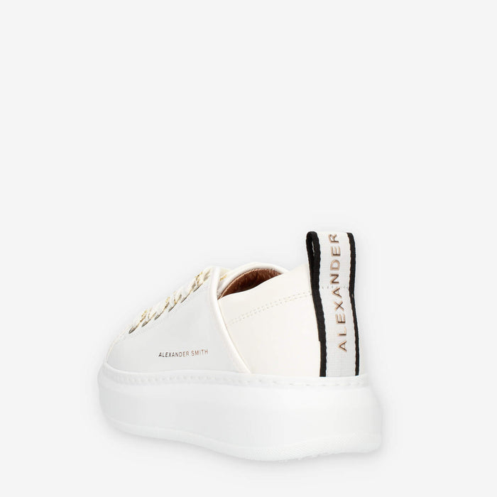 Alexander Smith Wembley Sneakers bianche e oro da donna