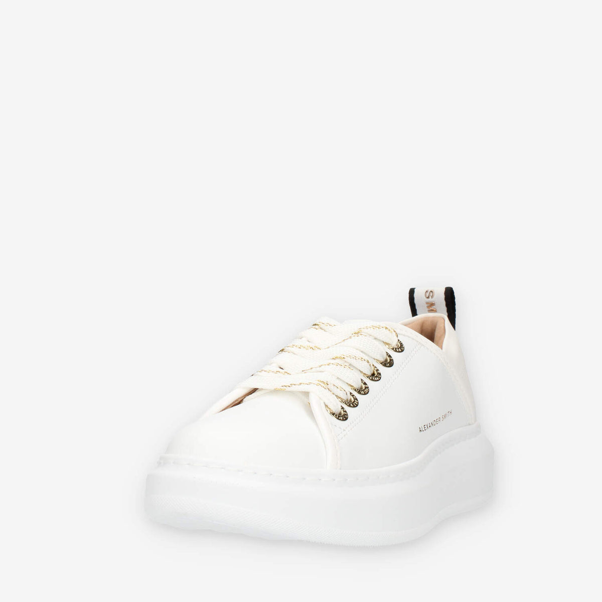 Alexander Smith Wembley Sneakers bianche e oro da donna
