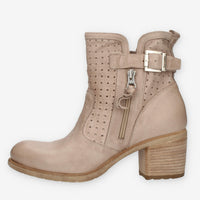 Nero Giardini Stivaletti da donna beige traforati