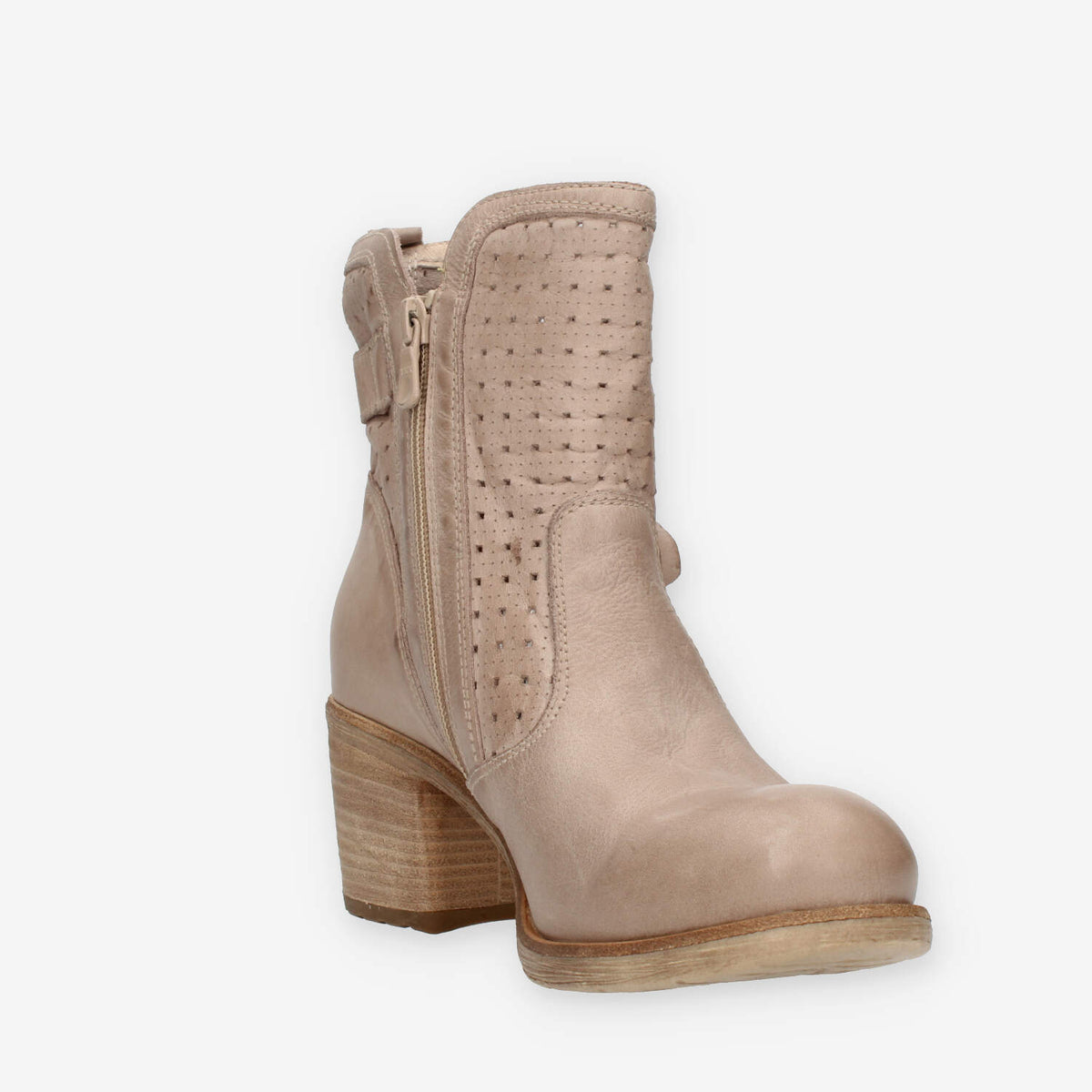 Nero Giardini Stivaletti da donna beige traforati