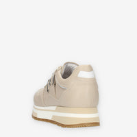 Nero Giardini Sneakers da donna beige con fondo bicolore