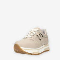 Nero Giardini Sneakers da donna beige con fondo bicolore