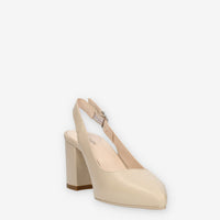 Nero Giardini Dècolletè da donna beige aperte dietro