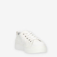 Nero giardini Sneakers basse bianche in pizzo
