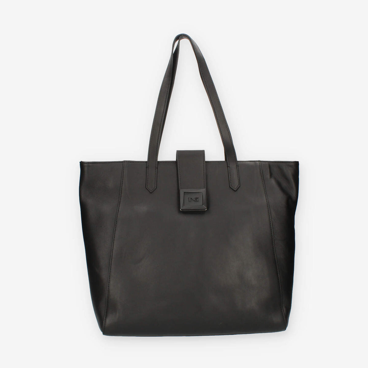 Nero Giardini Borsa modello shopping in pelle nera