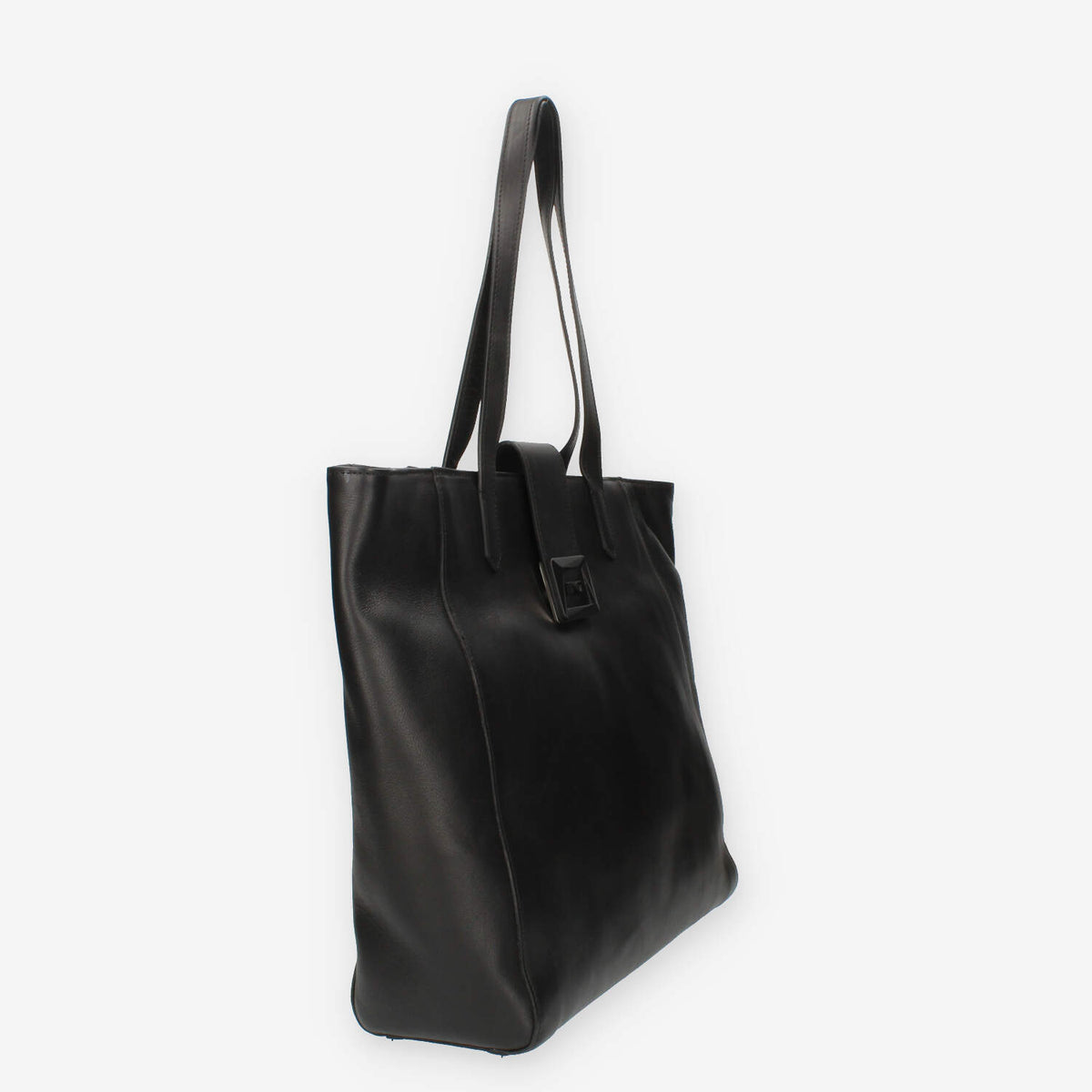 Nero Giardini Borsa modello shopping in pelle nera