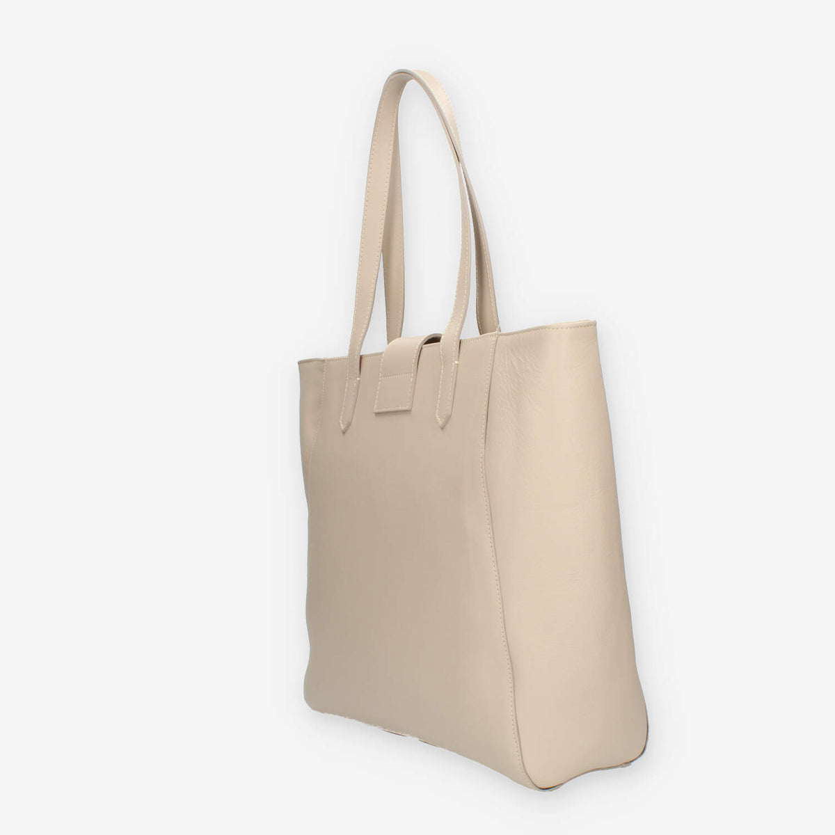 Nero Giardini Borsa beige modello shopping in pelle