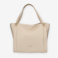 Nero Giardini Borsa modello shopping in pelle beige