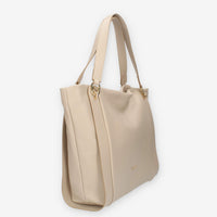 Nero Giardini Borsa modello shopping in pelle beige