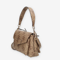 Guess Eco Brenton Borsetta a tracolla beige logata