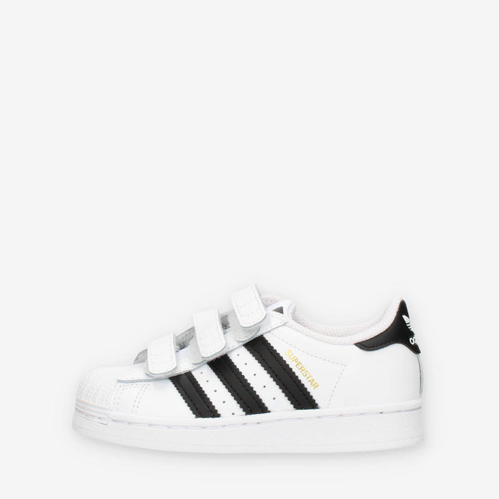 Adidas Superstar CF C Sneakers da bimbo/a bianche e nere