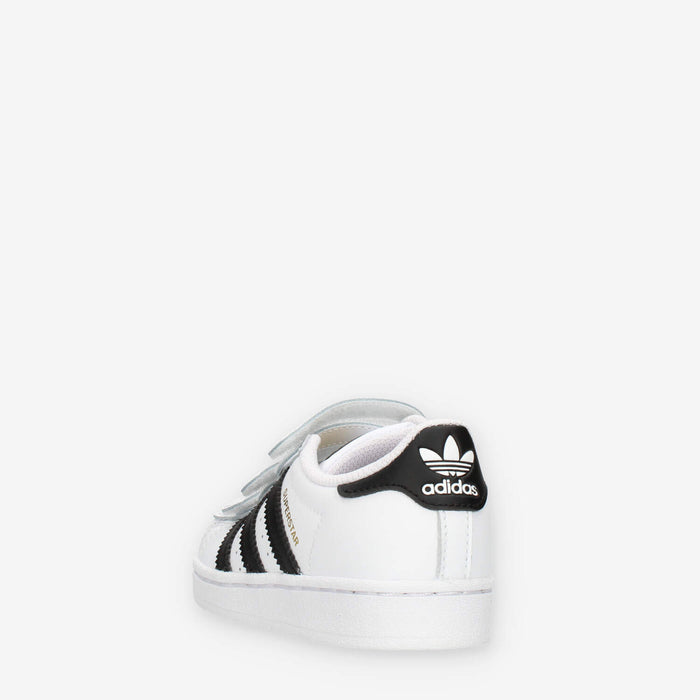 Adidas Superstar CF C Sneakers da bimbo/a bianche e nere