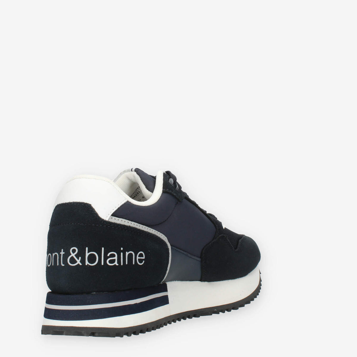 Harmont & Blaine Sneakers blu da uomo in pelle e tessuto