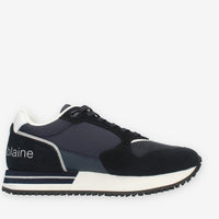 Harmont & Blaine Sneakers blu da uomo in pelle e tessuto