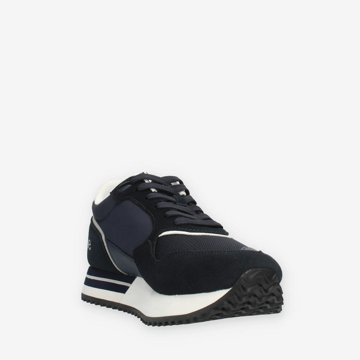 Harmont & Blaine Sneakers blu da uomo in pelle e tessuto