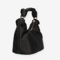 Guess Velina Borsa a mano in raso nero