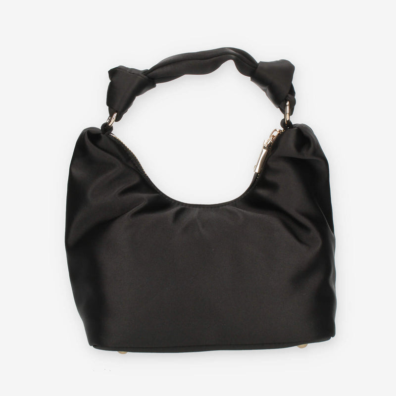 Guess Velina Borsa a mano in raso nero