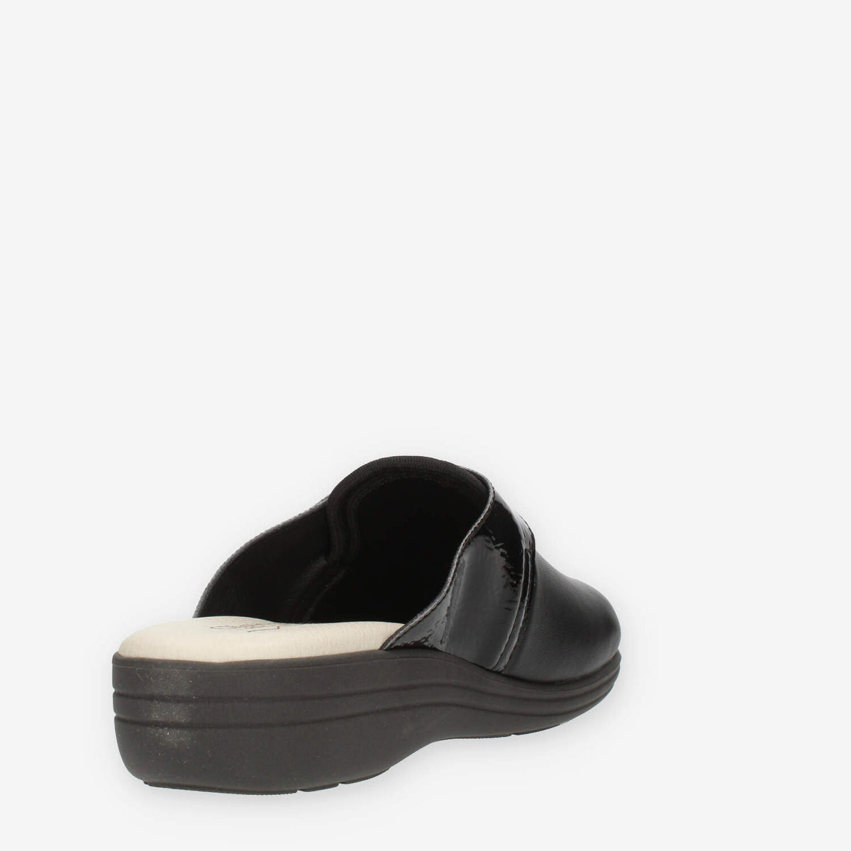 Clia Walk Elastica Ciabatte chiuse nere da donna