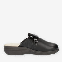 Clia Walk Elastica Ciabatte chiuse nere da donna