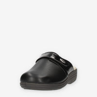 Clia Walk Elastica Ciabatte chiuse nere da donna