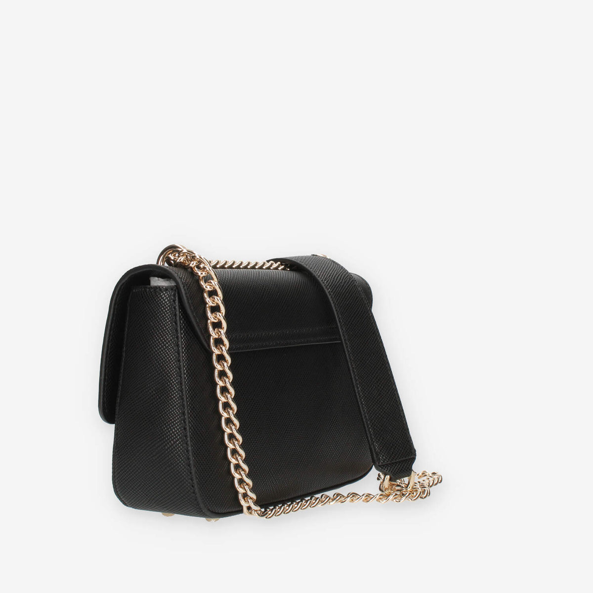 Guess Eco Elements Borsetta a tracolla in saffiano nero