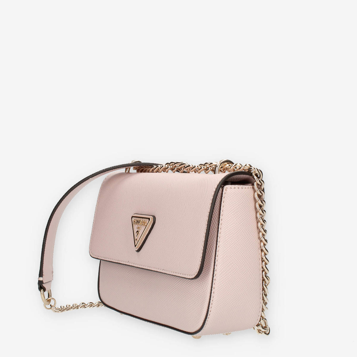 Guess Eco Elements Borsetta a tracolla in saffiano rosa