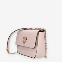 Guess Eco Elements Borsetta a tracolla in saffiano rosa