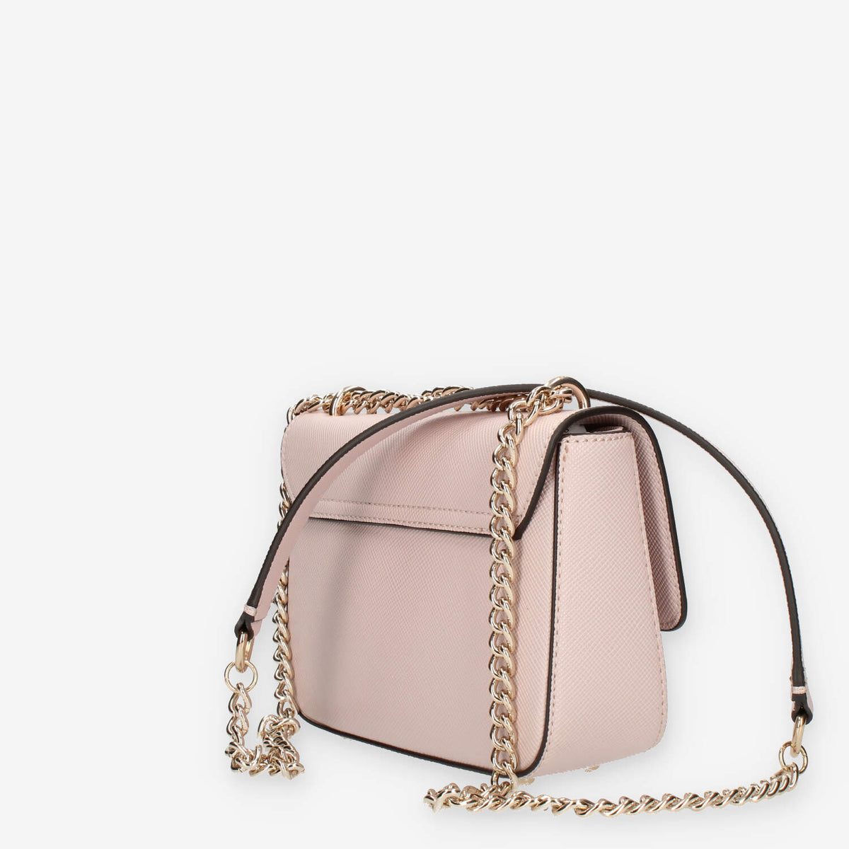 Guess Eco Elements Borsetta a tracolla in saffiano rosa