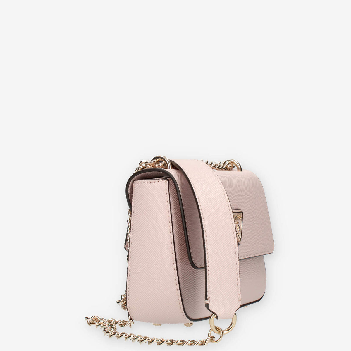Guess Eco Elements Borsetta a tracolla in saffiano rosa