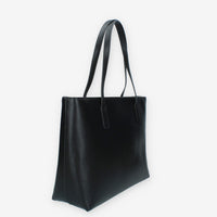 Guess Eco Elements Borsa Shopping in saffiano nero