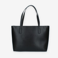 Guess Eco Elements Borsa Shopping in saffiano nero