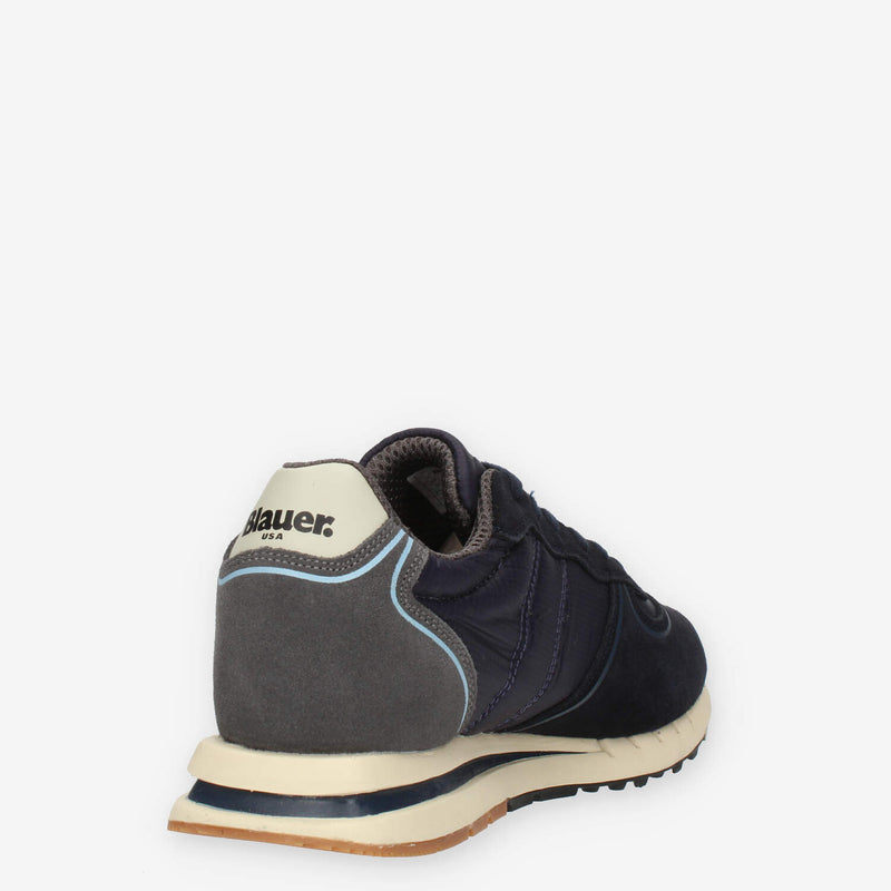 Blauer Quartz Sneakers da uomo blu e grigie