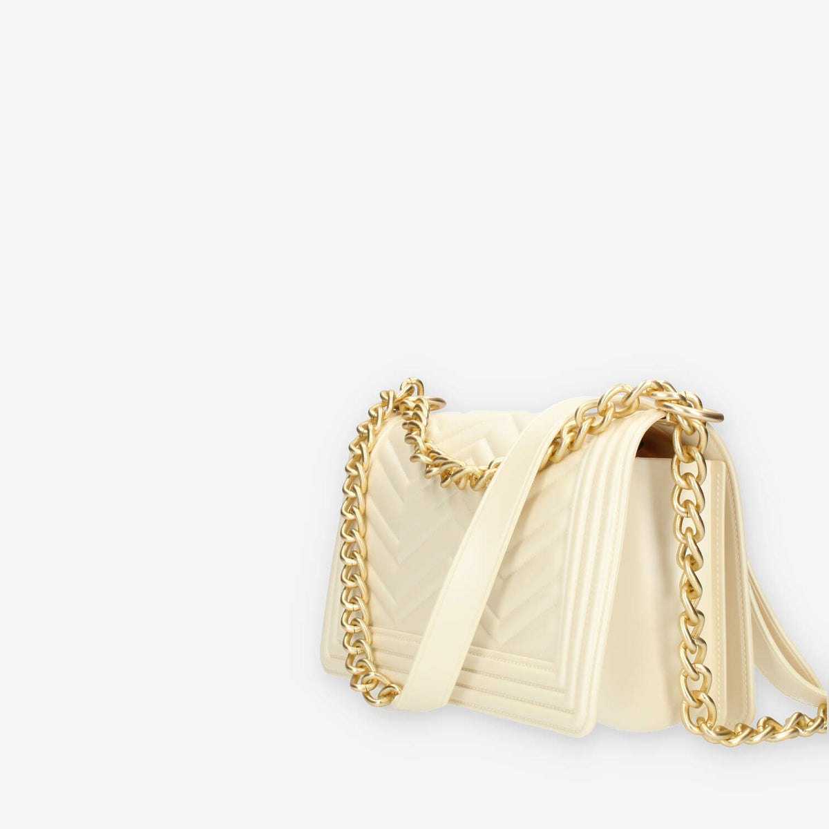 Marc Ellis Flat M Manhattan Borsa a tracolla beige
