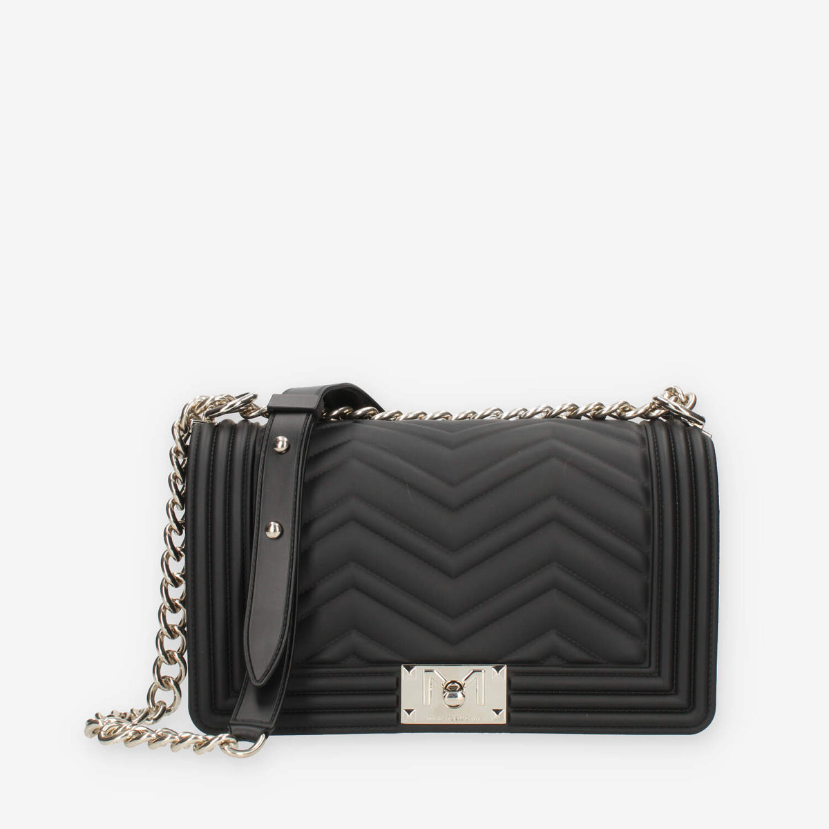Marc Ellis Flat M Manhattan Borsa a tracolla nera