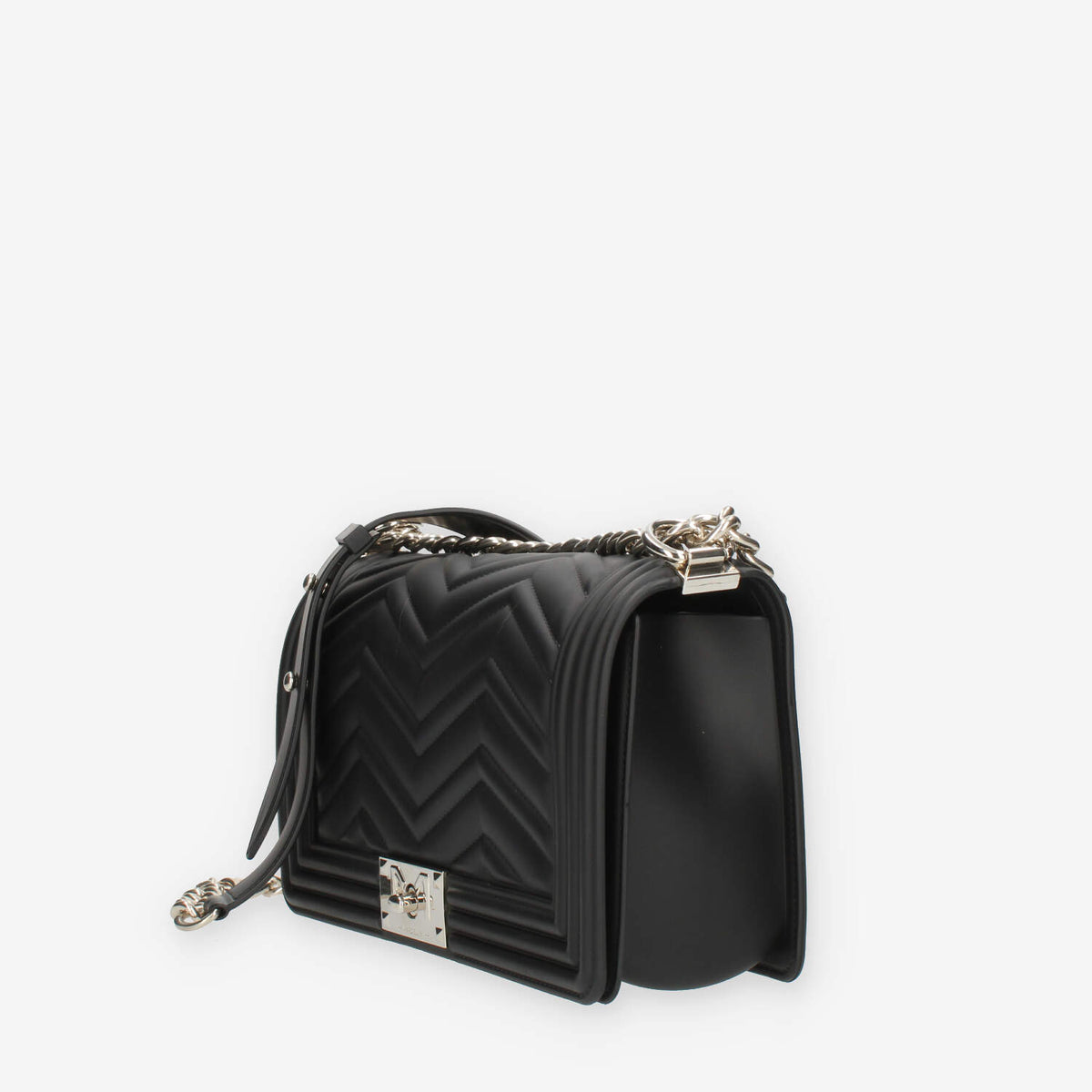 Marc Ellis Flat M Manhattan Borsa a tracolla nera