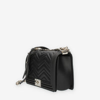 Marc Ellis Flat M Manhattan Borsa a tracolla nera
