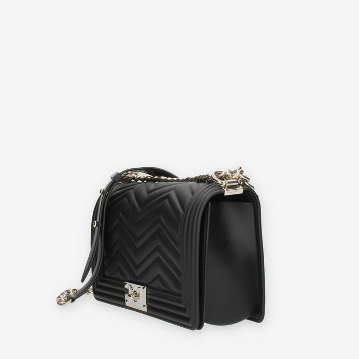 Marc Ellis Flat M Manhattan Borsa a tracolla nera