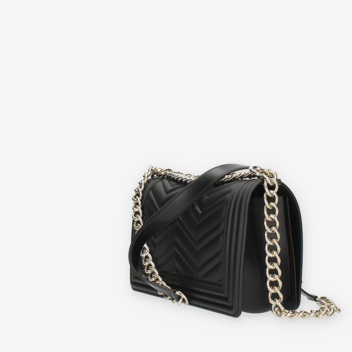 Marc Ellis Flat M Manhattan Borsa a tracolla nera