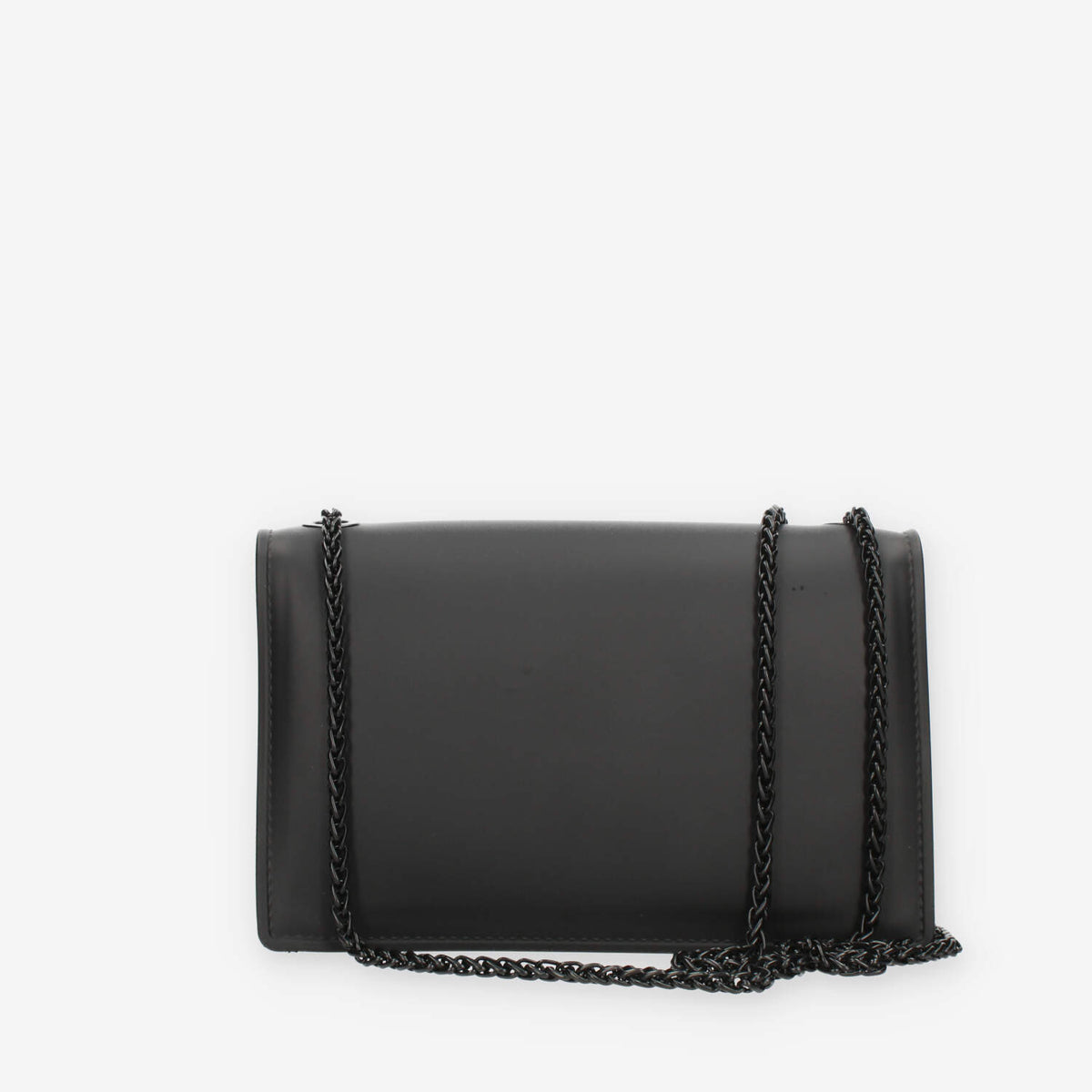 Marc Ellis Flat Supermee M Borsa a tracolla nera con strass