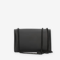 Marc Ellis Flat Supermee M Borsa a tracolla nera con strass