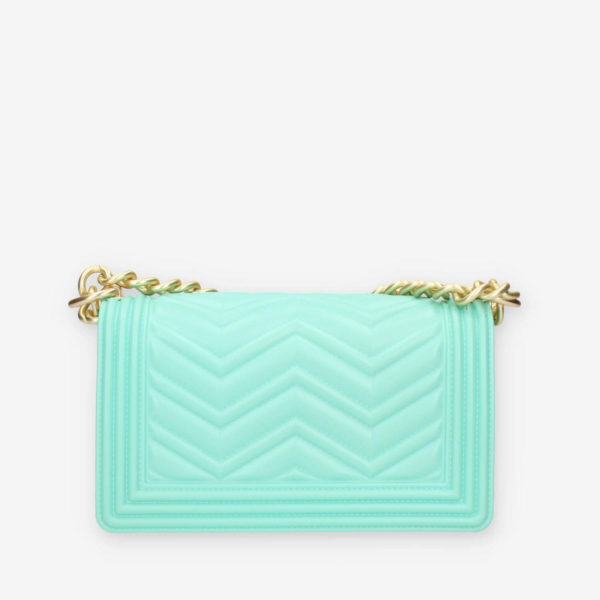 Marc Ellis Flat S Manhattan Borsa a tracolla verde tiffany