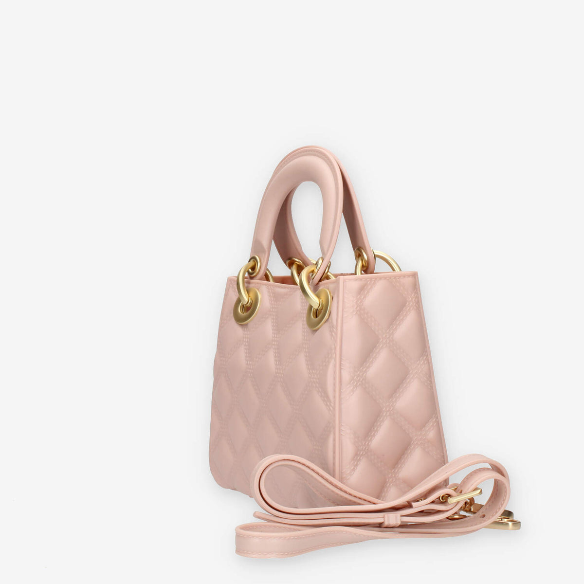 Marc Ellis Flat Missy S Borsetta a tracolla gommata rosa e oro