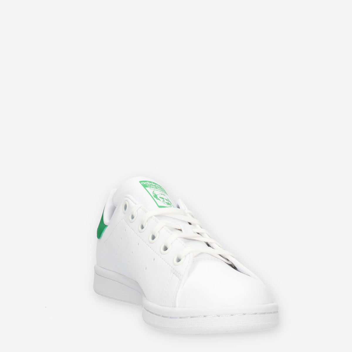 Adidas Stan Smith J Sneakers bianche con riporto verde