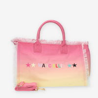 Marc Ellis Guapa L Borsa modello shopping in tessuto rosa e giallo