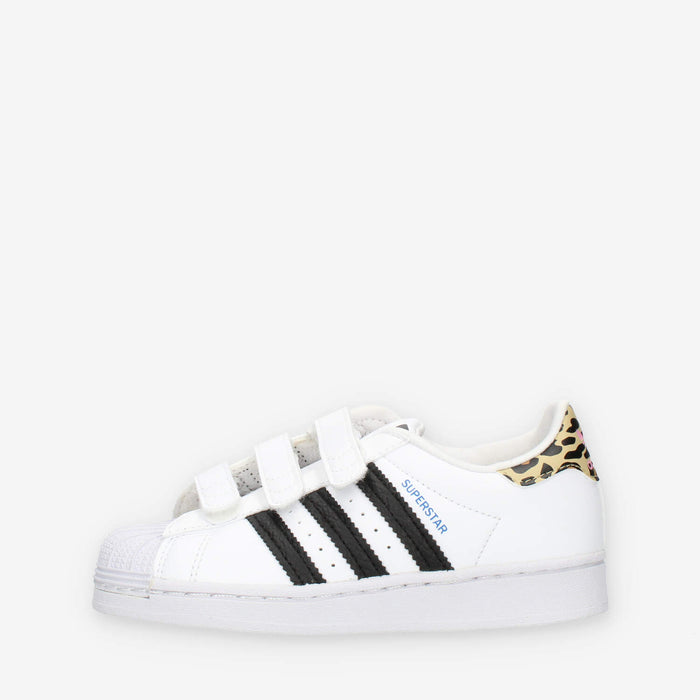 Adidas Superstar CF C Sneakers bianche e maculate