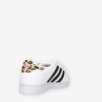 Adidas Superstar CF C Sneakers bianche e maculate